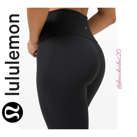 LULULEMON ATHLETICA Wunder Train High-Rise Tight 28" Black 14 NWOT - Picture 5 of 5